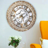 Ivory Radiance Wall Clock